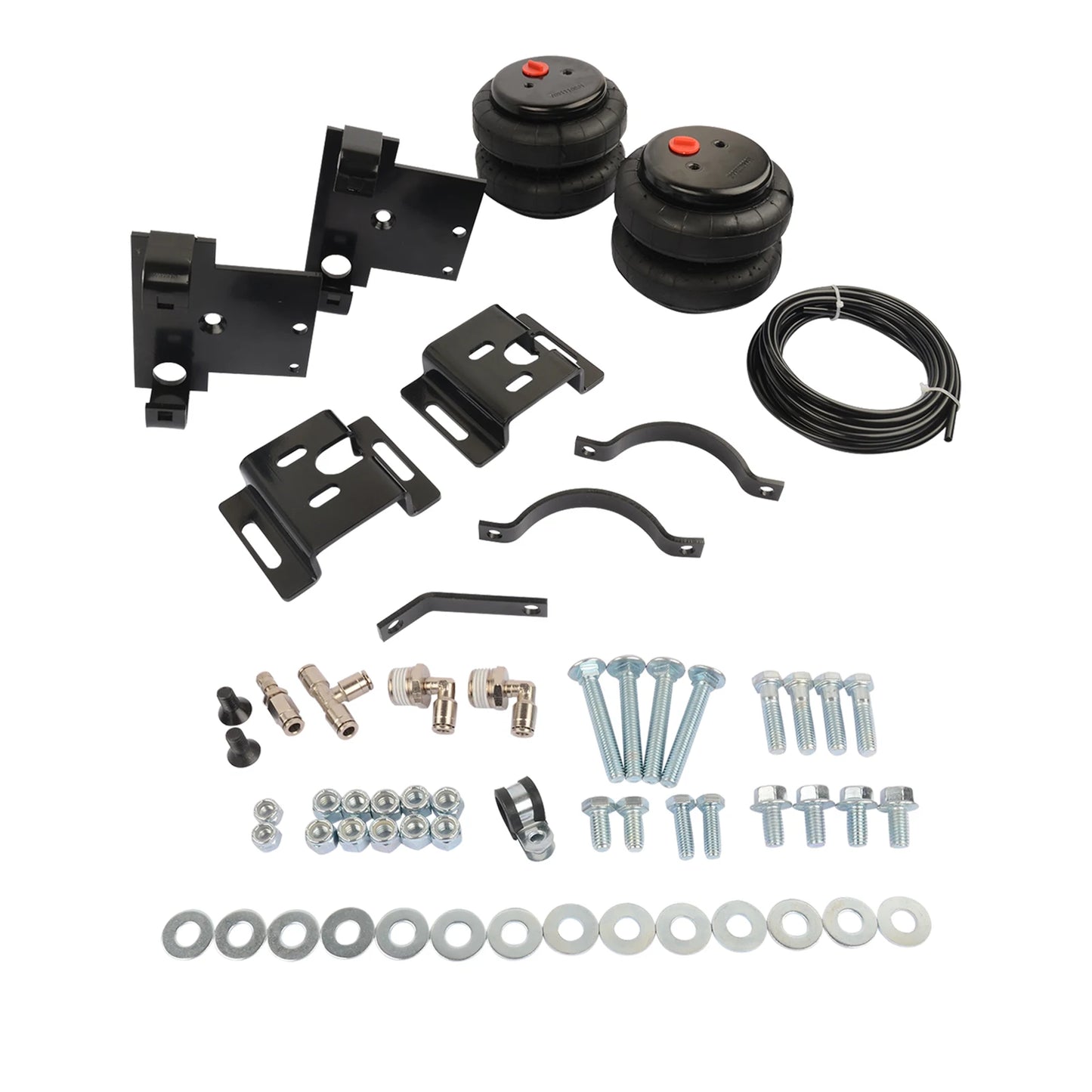 AP02 Tow Assist Over Load Air Suspension Bag Kit Rear for Chevy/GMC 2500/2500HD Trucks with 8 Lug Wheels 2001-2010