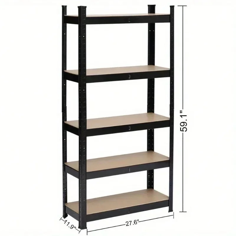 Adjustable Shelf Steel Garage Home Metal Unit Wire for Home, Kitchen, Office, Garage, Bedroom, Closet