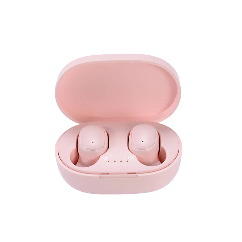 A6s Tws Earphones Wireless Bluetooth-compatible Headset Stereo Fone Sports Earbuds Compatible For Xiaomi Huawei Iphone