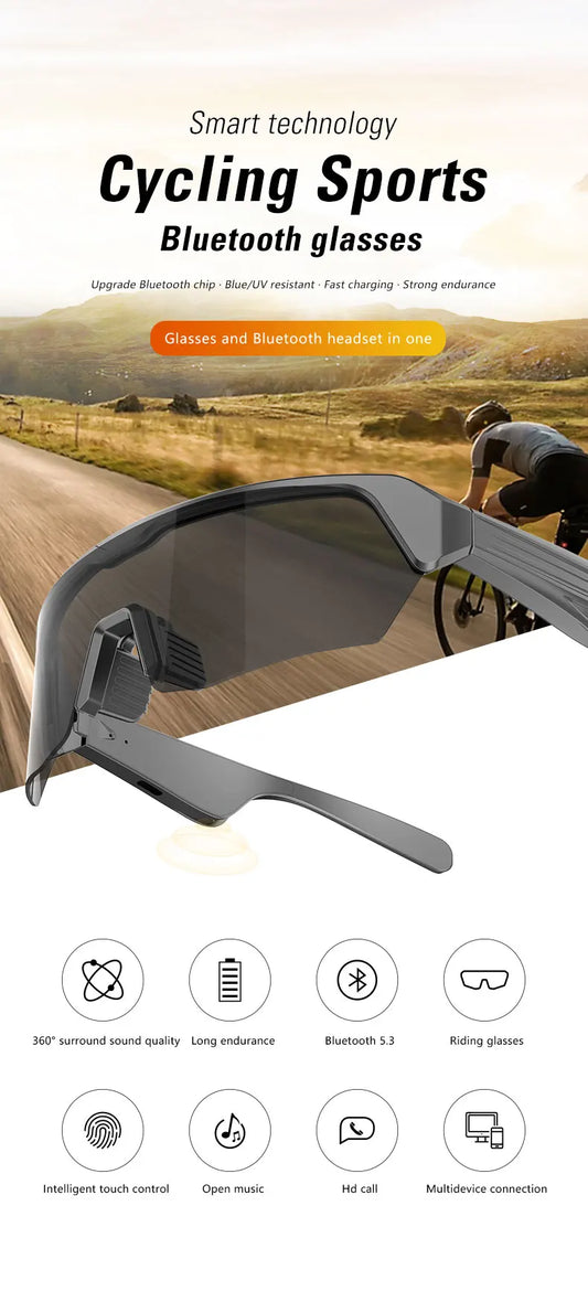 Premium Cycling Smart Bluetooth Glasses