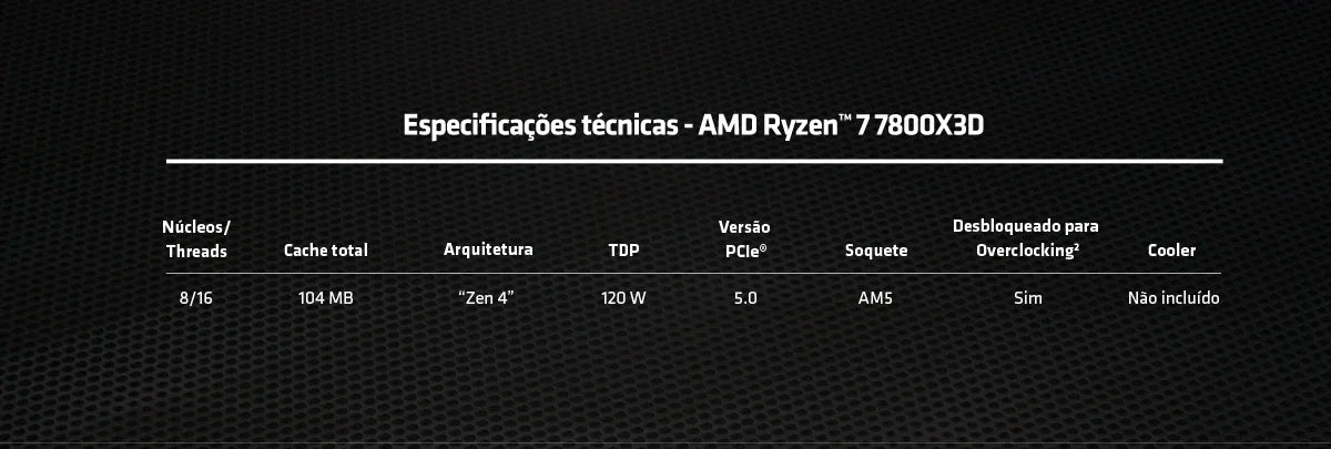 AMD Ryzen 7 7800X3D 4.2GHz 8-Core 16-Thread New L3=96M Processor R7 7800X3D Socket AM5 DDR5 5NM 120W but without cooler